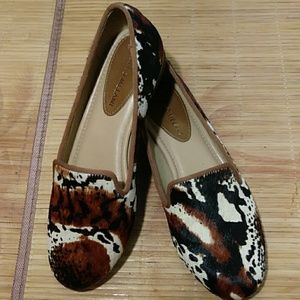 ANTONIO Milani Gigi Bovine hair flat shoes GUC  6